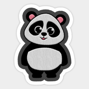 Cool Panda Sticker